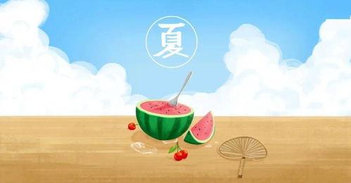 夏天吃瓜的句子,瓜果飘香——探寻夏天的清凉美食