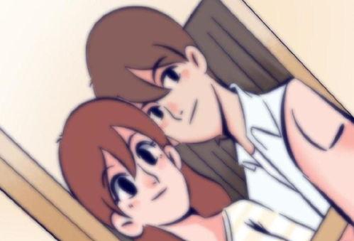 吃瓜女孩壁纸卡通,趣味壁纸中的夏日风情